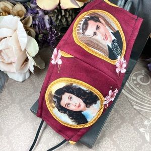 Handsewn Face Mask - GWTW - Scarlett & Rhett